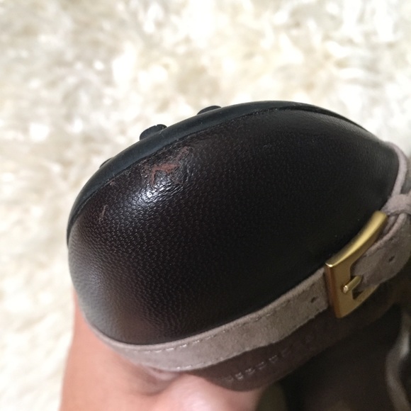 TOD'S Dee Fibbietta Suede Ballerina Flats - Picture 9 of 13